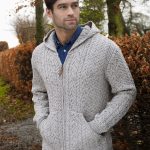 Men's West End Traditional Aran Irish Knit Sweater