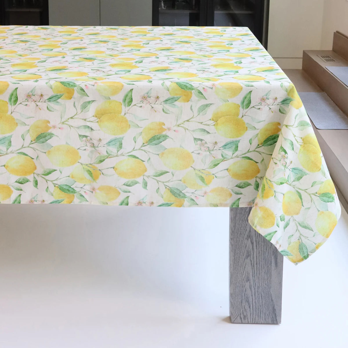 Linen Blended Tablecloth 60 x 120"