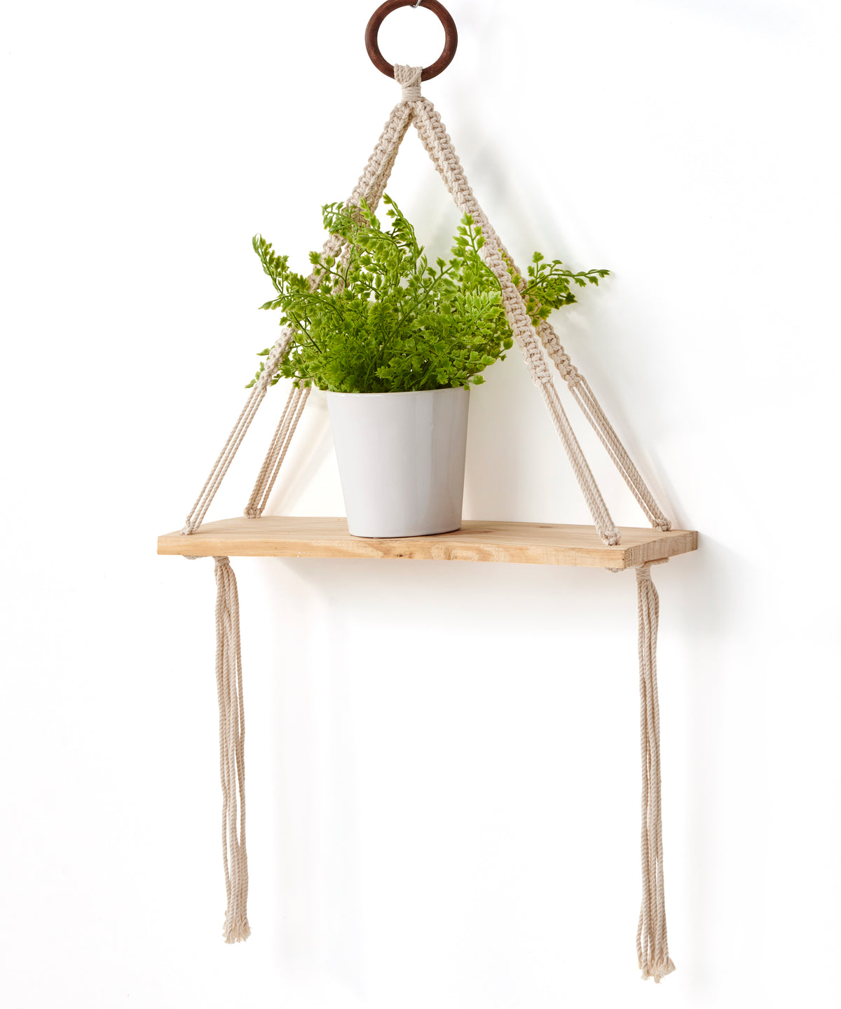 Macrame Hanging Shelf