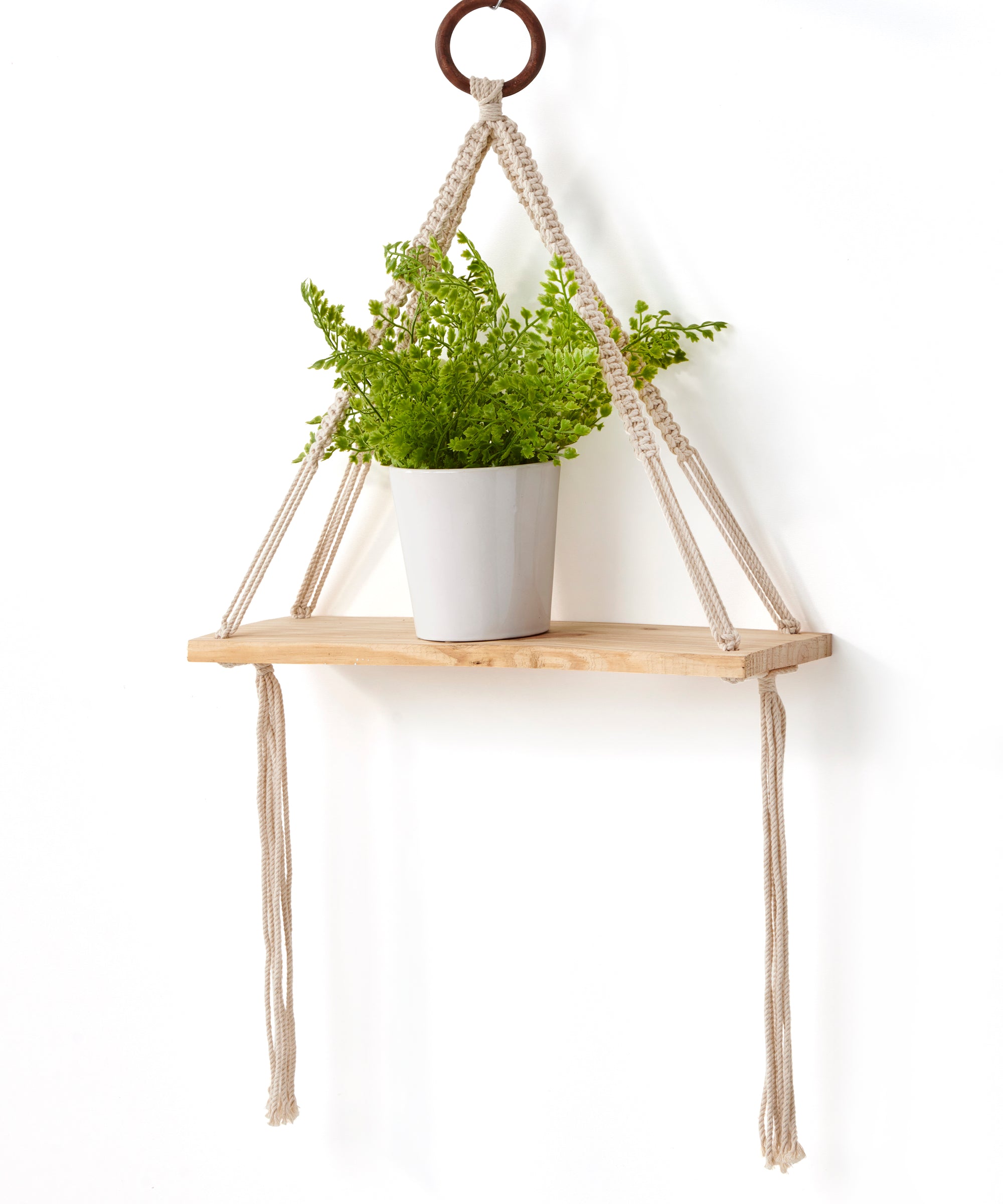 Macrame Hanging Shelf