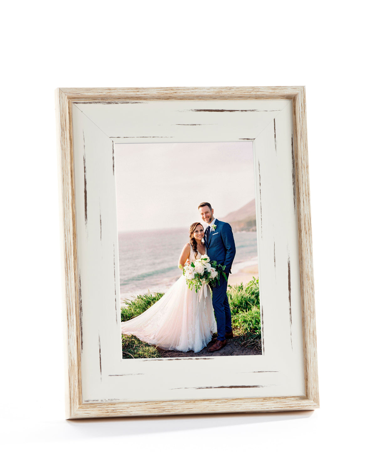 White Washed Picture Frame