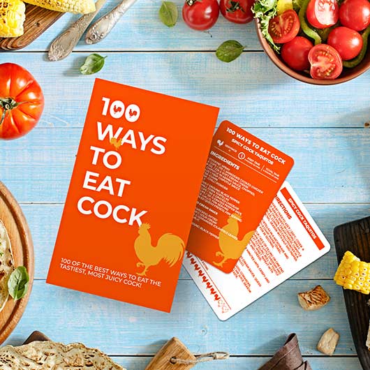 100 Ways To Eat Cock Recipe Box