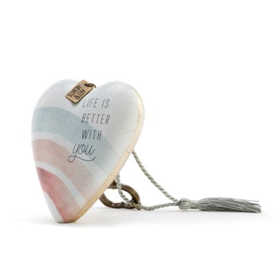 Art Heart Keepsake Decoration