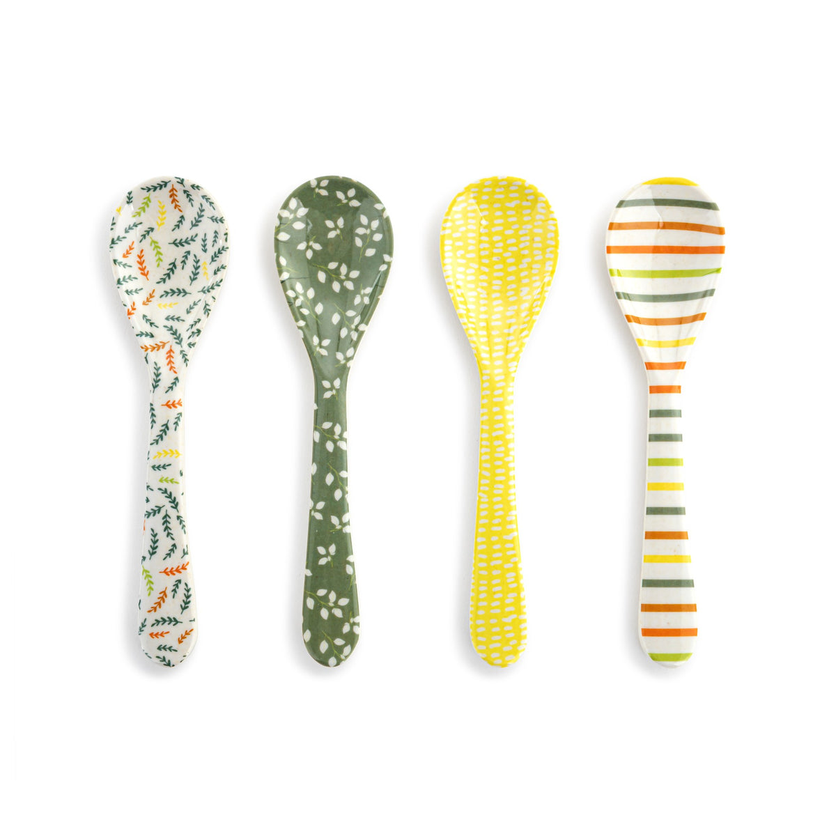 Bamboo Melamine Spoons S/4