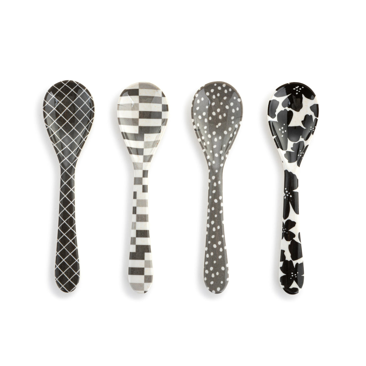 Bamboo Melamine Spoons S/4