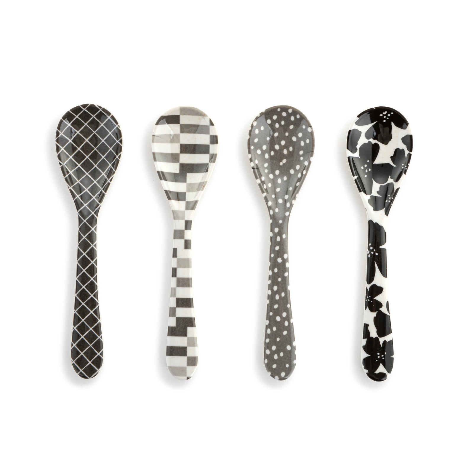 Bamboo Melamine Spoons S/4