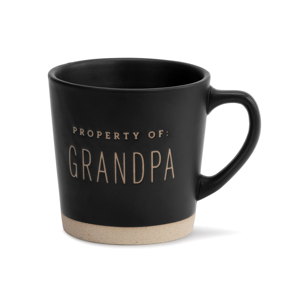 Matte Black Sentiment Mug