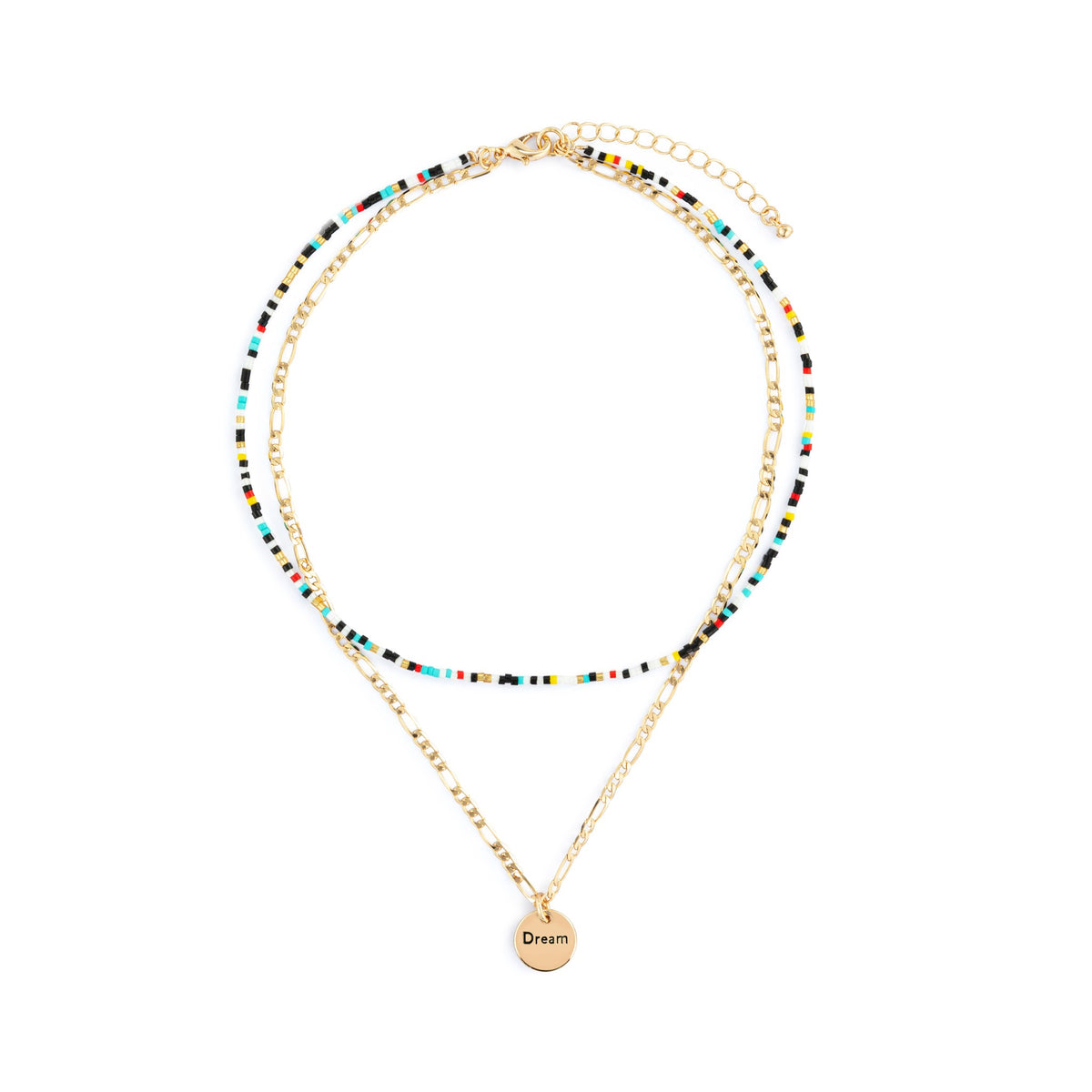 Your Journey Beaded Double Necklace