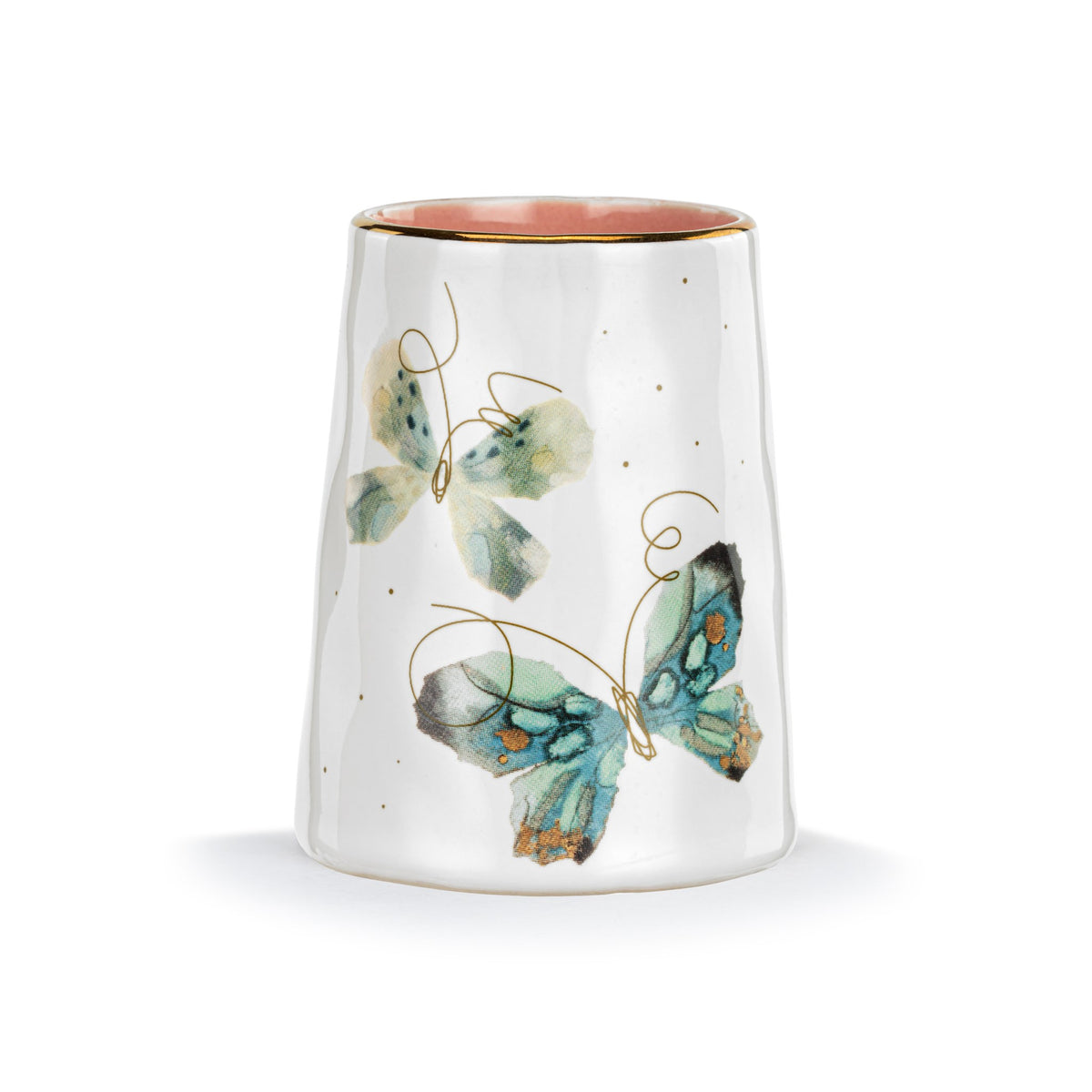 Elisabeth Hays Butterfly Collection Picked With Love Mini Vase