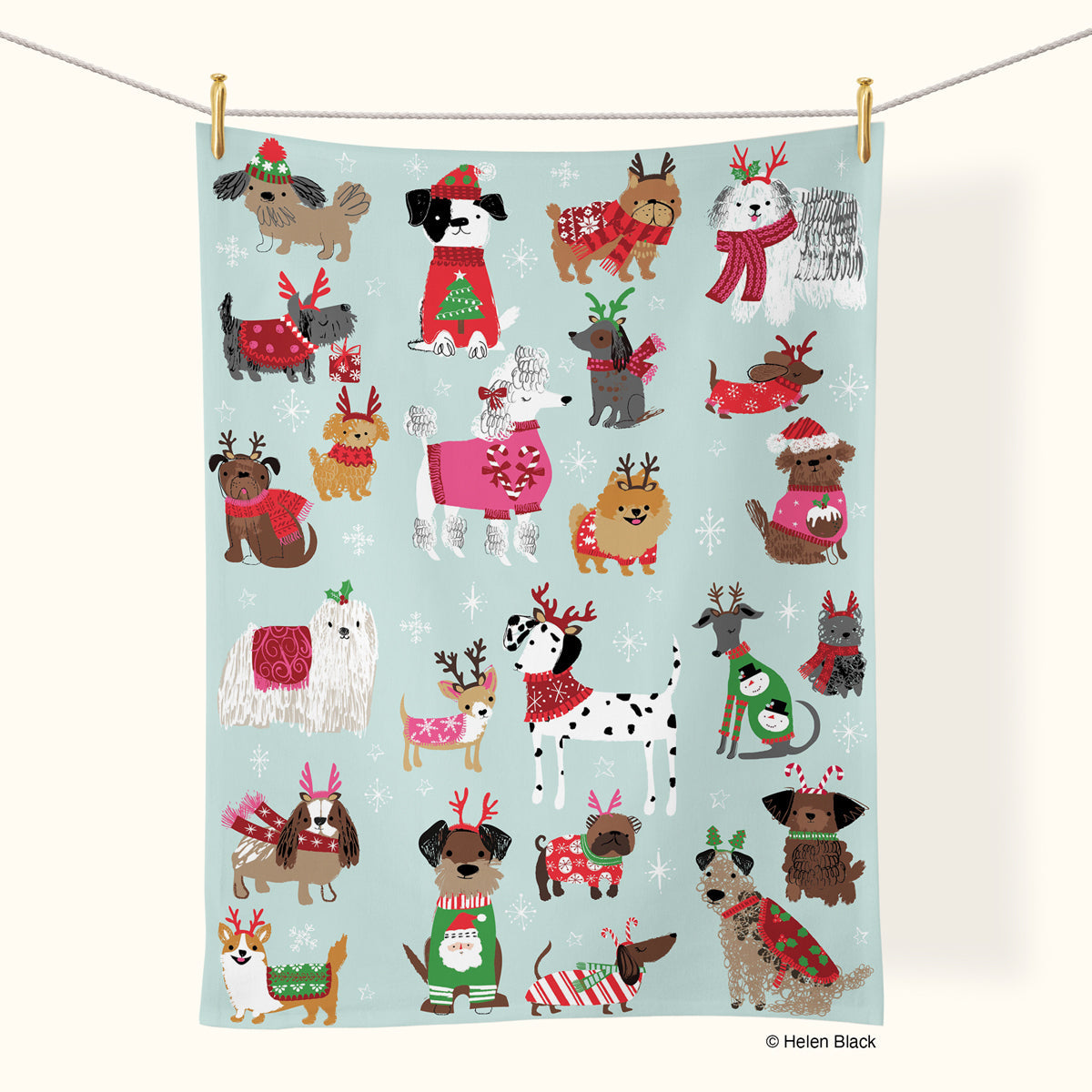Werkshoppe Holiday Kitchen / Tea Towel