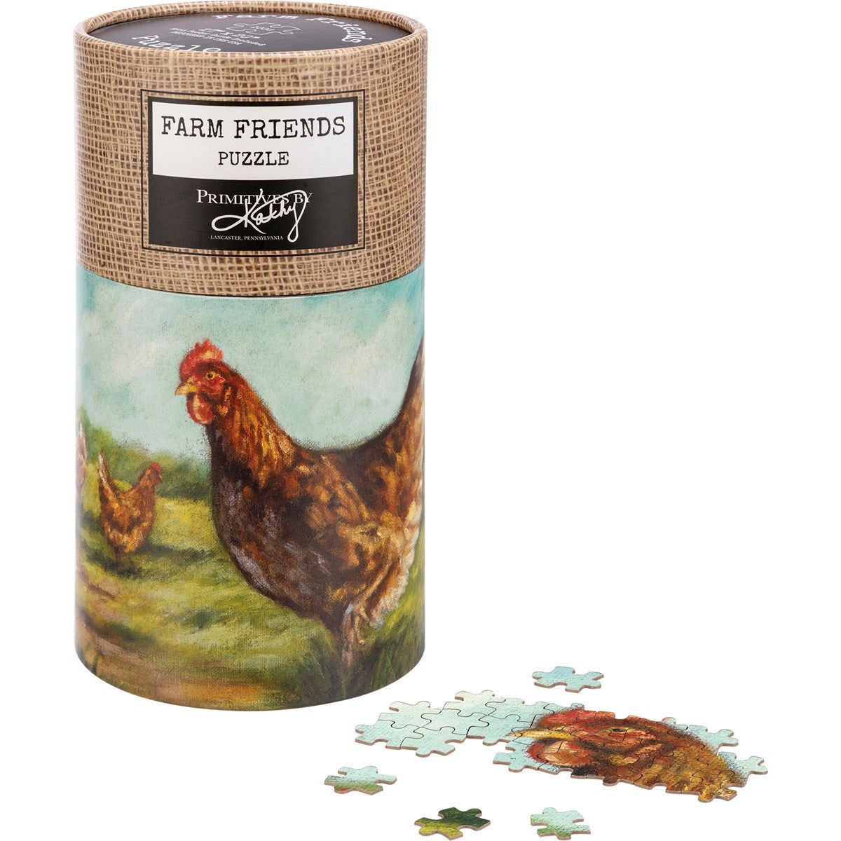 Primitives by Kathy Farm Friends Puzzle Collection