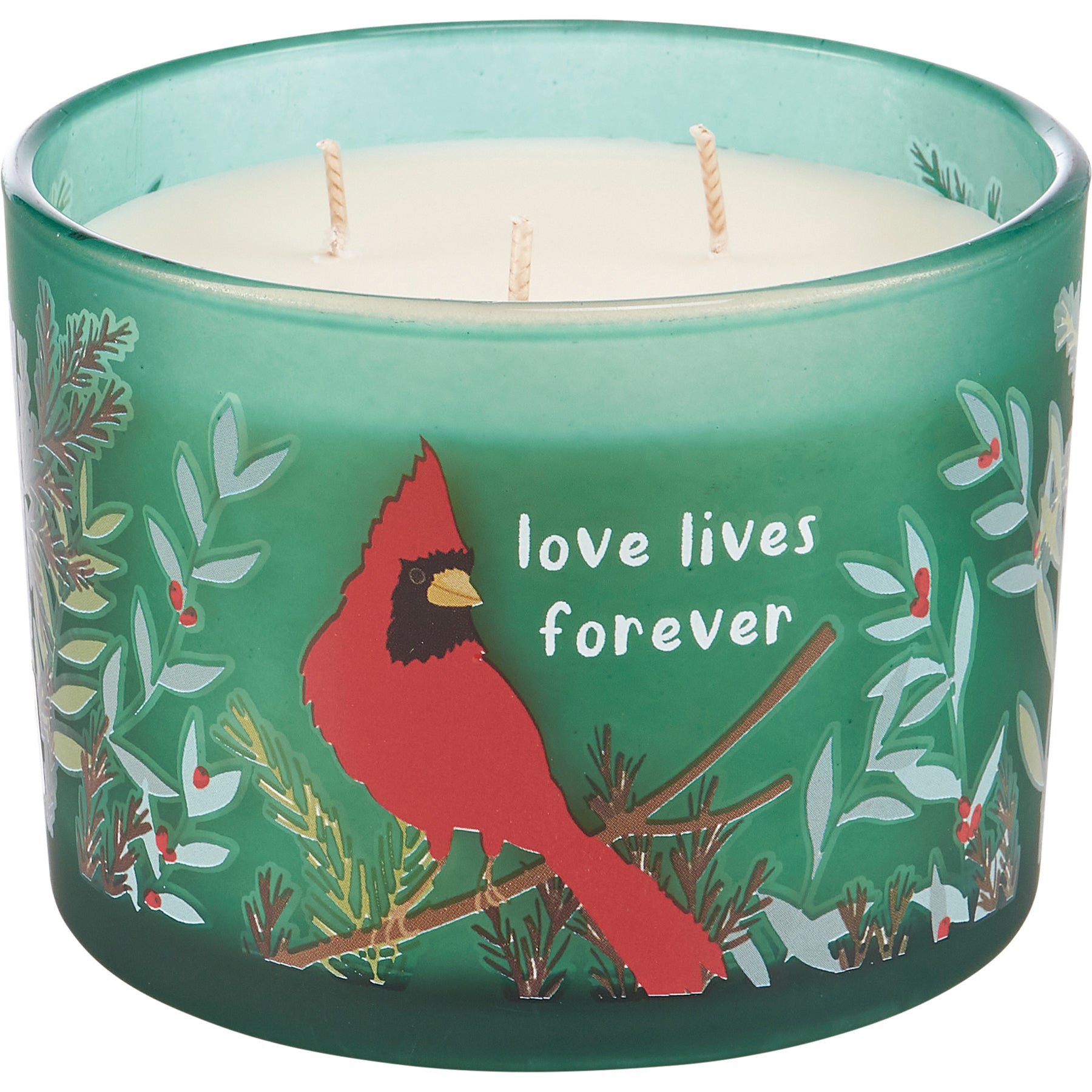 Cardinal Jar Candle