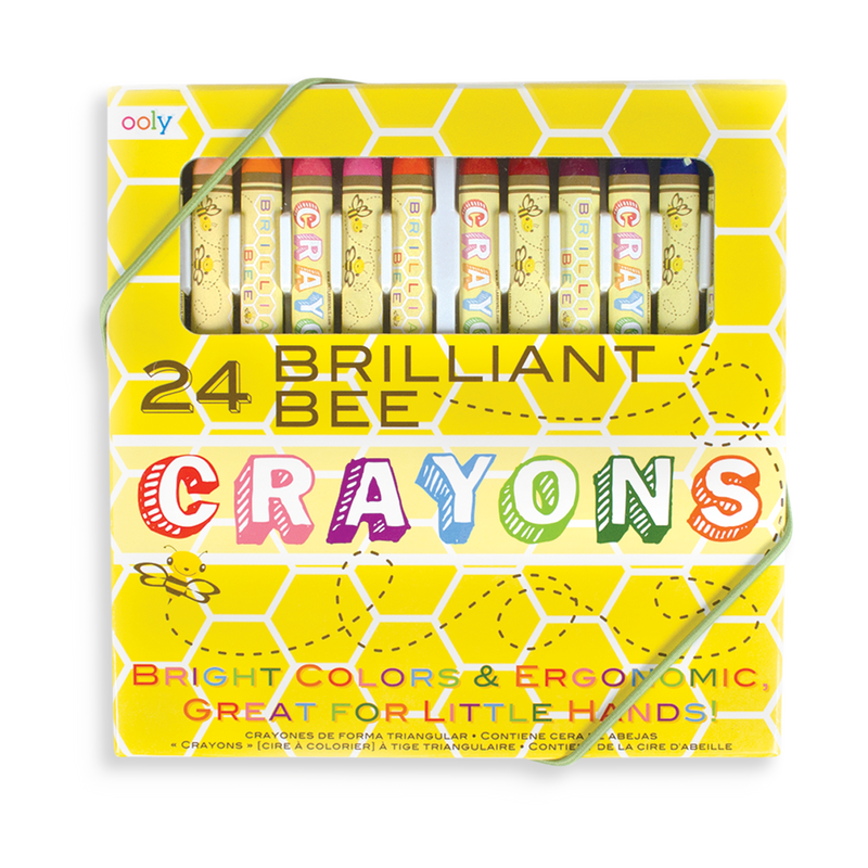 Ooly Brillant Bee Crayons