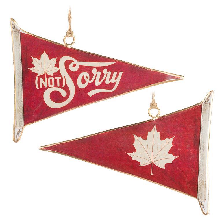 Canadiana  Metal Ornament
