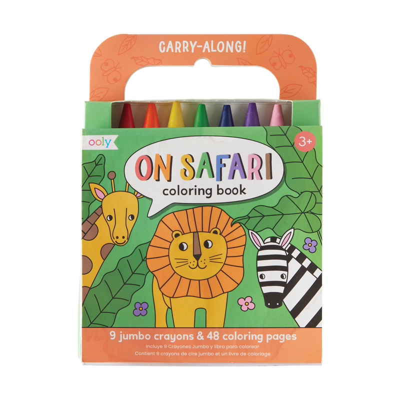 Ooly Carry Along Colouring Book Kit