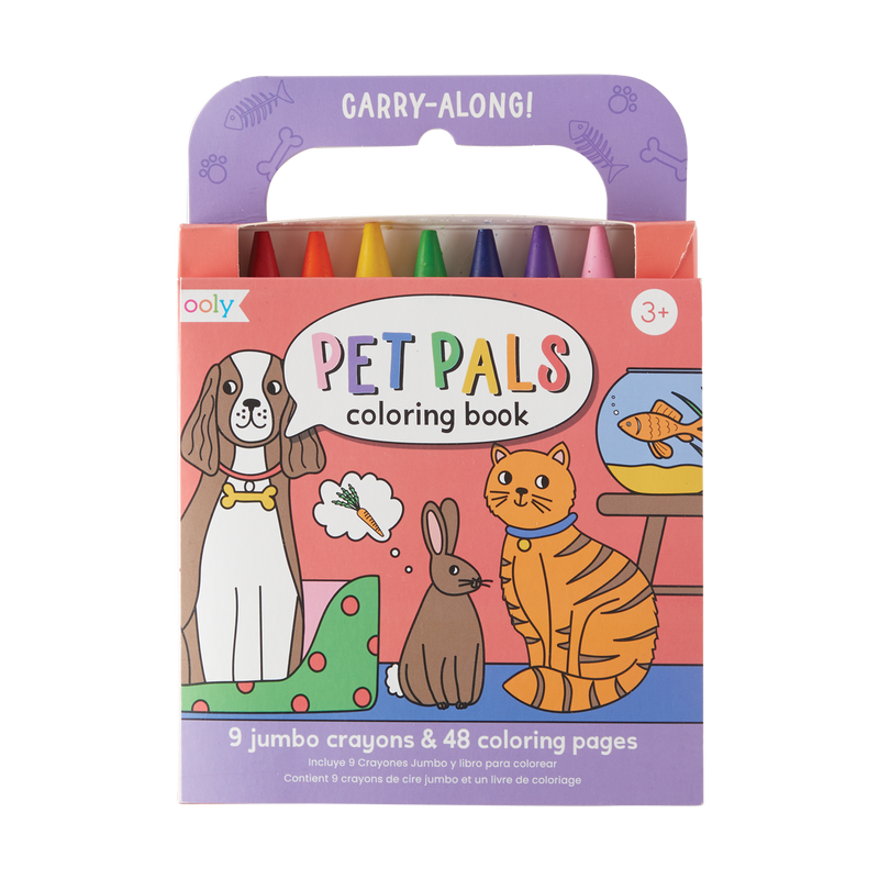 Ooly Carry Along Colouring Book Kit