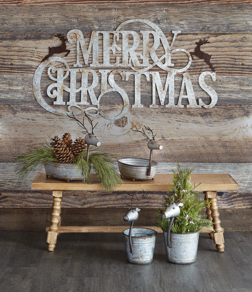 Galvanized  Merry Christmas