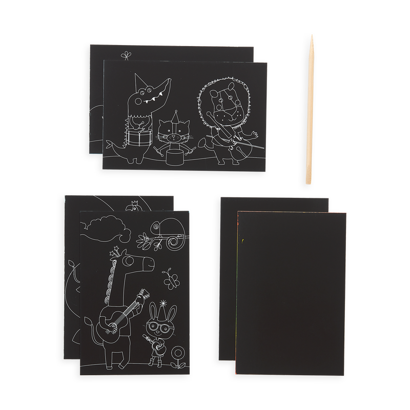 Ooly Mini Scratch and Scribble