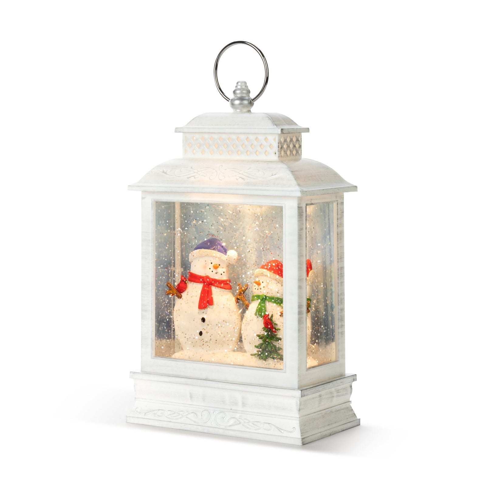 Musical Winter Scene Snow Globe Lantern