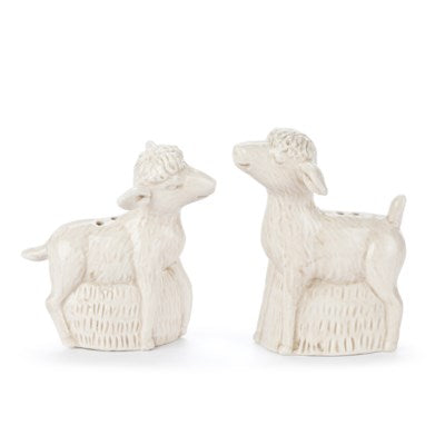 Lamb Nativity Salt &amp; Pepper Shaker Set