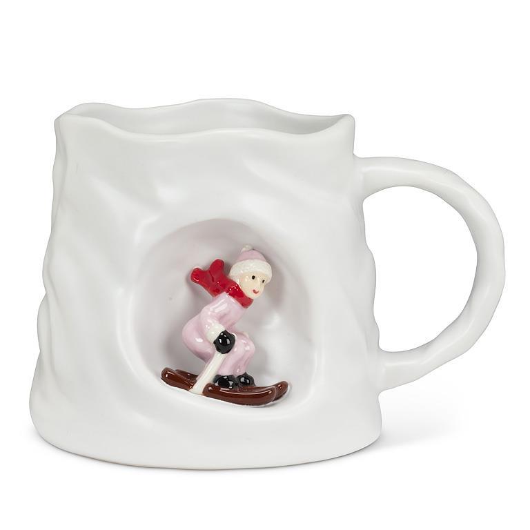 Hidden Treasures Alcove Mugs - Winter Mountain Look