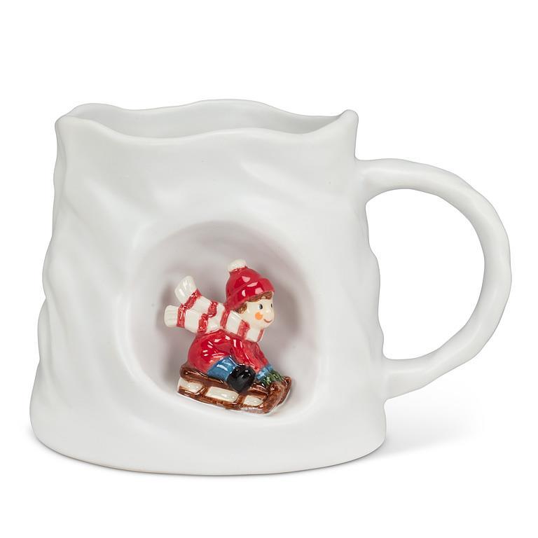 Hidden Treasures Alcove Mugs - Winter Mountain Look