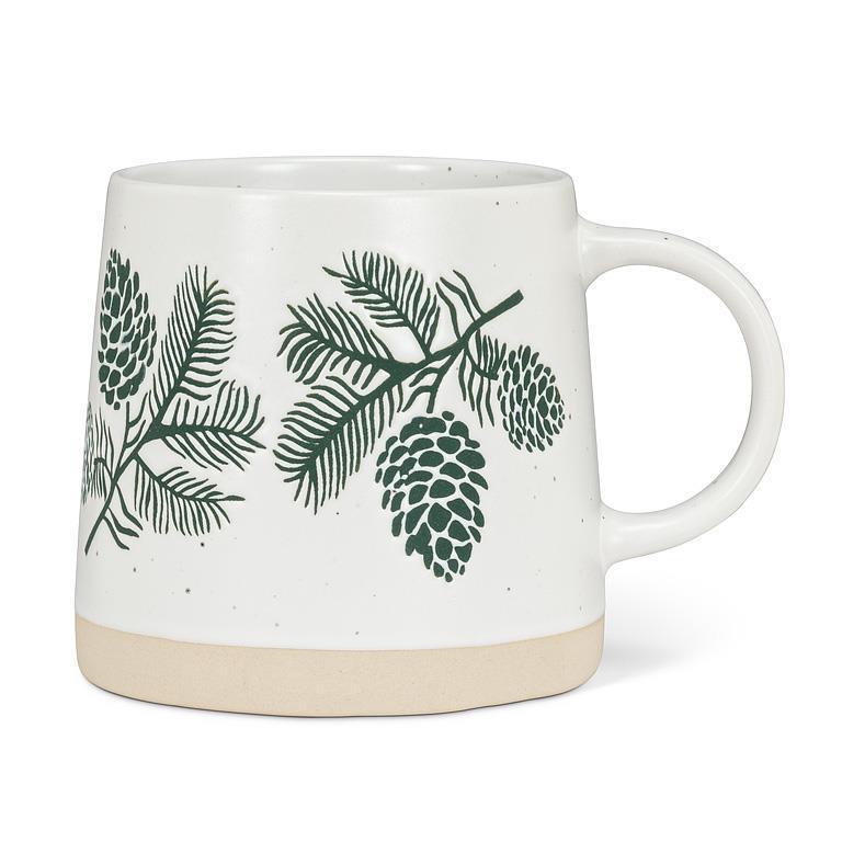 Wide Base Stoneware Mug