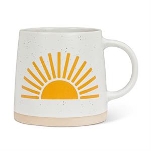 Wide Base Stoneware Mug