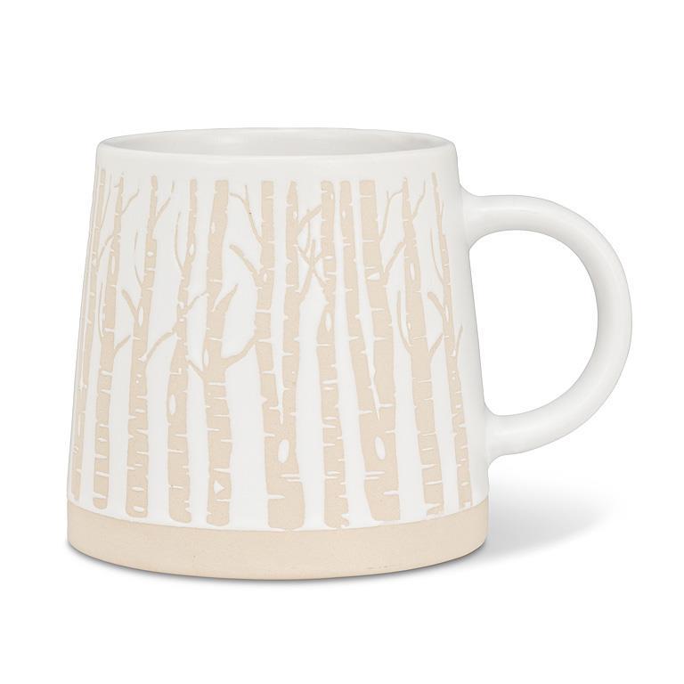 Wide Base Stoneware Mug