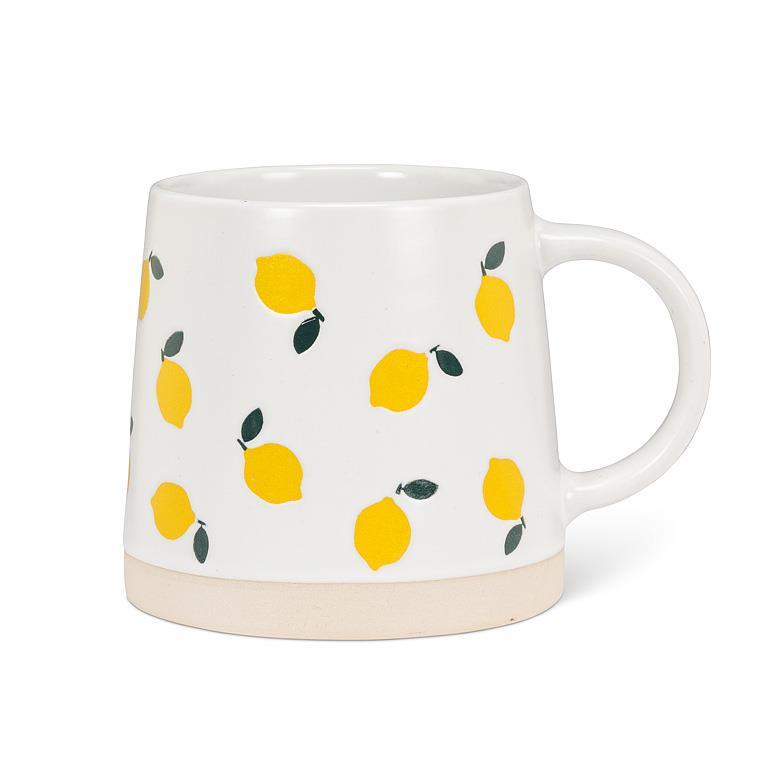 Wide Base Stoneware Mug