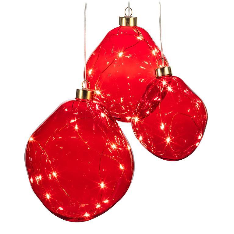 Organic Ball Ornament with LED
