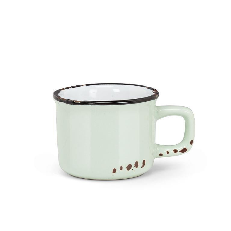 Enamel Look Espresso Mug 3oz
