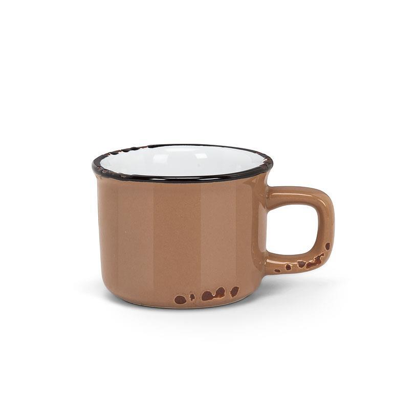 Enamel Look Espresso Mug 3oz