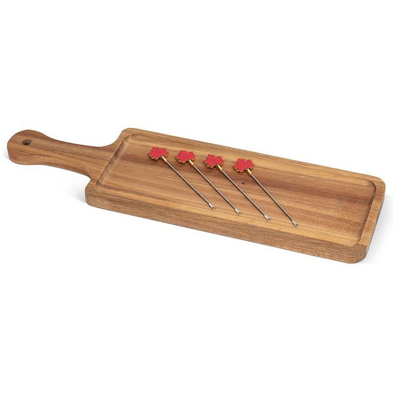 Long Board with Maple Leaf Picks