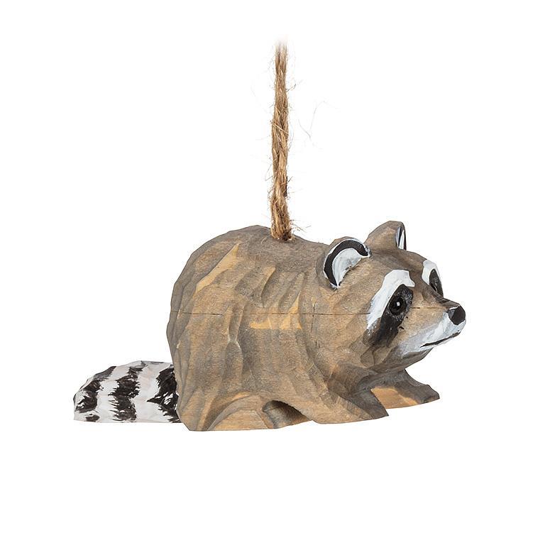 Wood Carved Animal Ornament