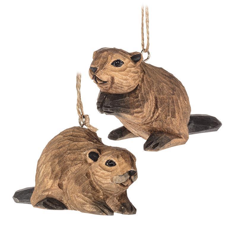 Wood Carved Ornament