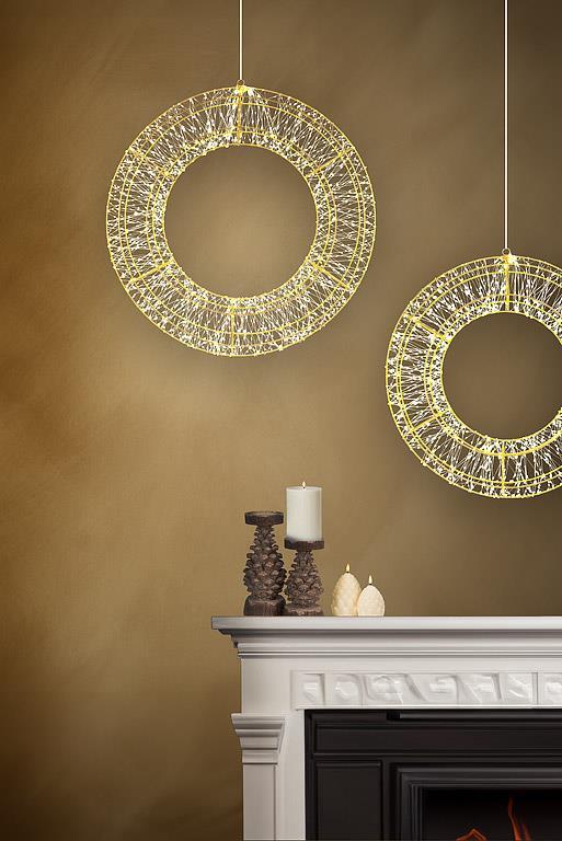 Lumos Micro LED Wreath