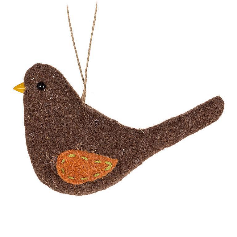 Fall Bird Ornament