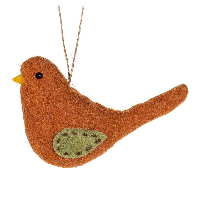Fall Bird Ornament