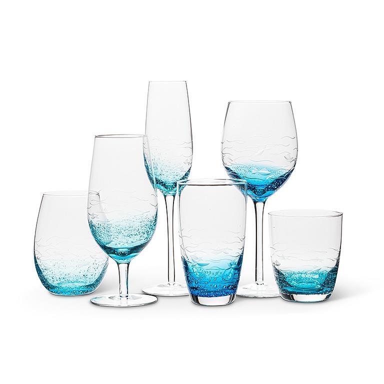 Fish Cut Glassware