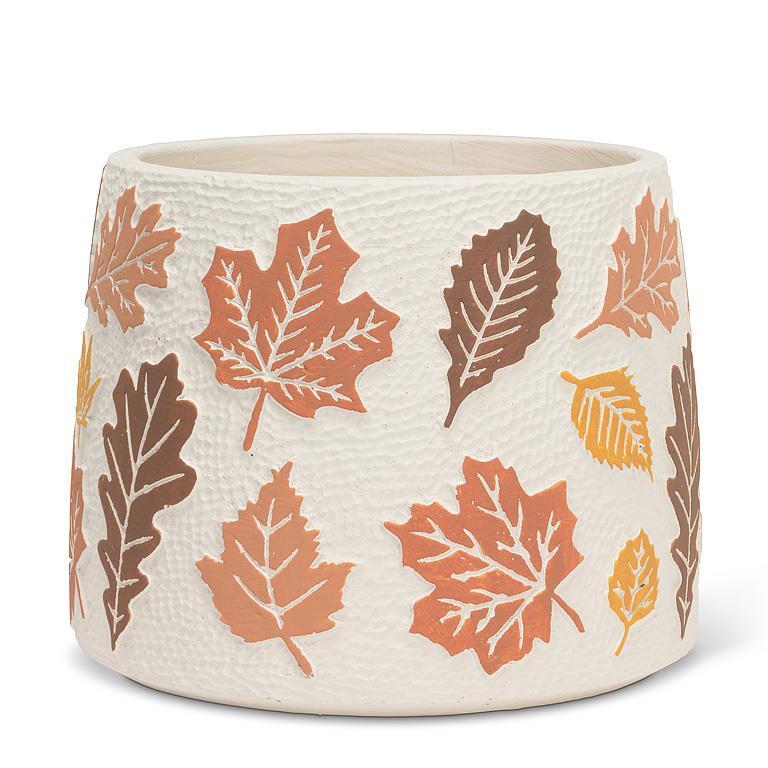 Fall Leaves Planter