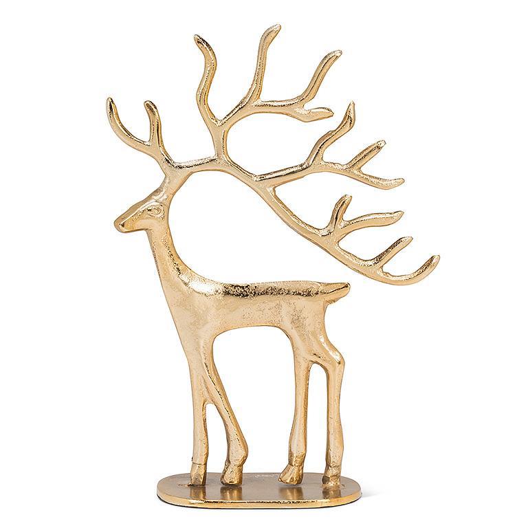 Gold Standing Reindeer