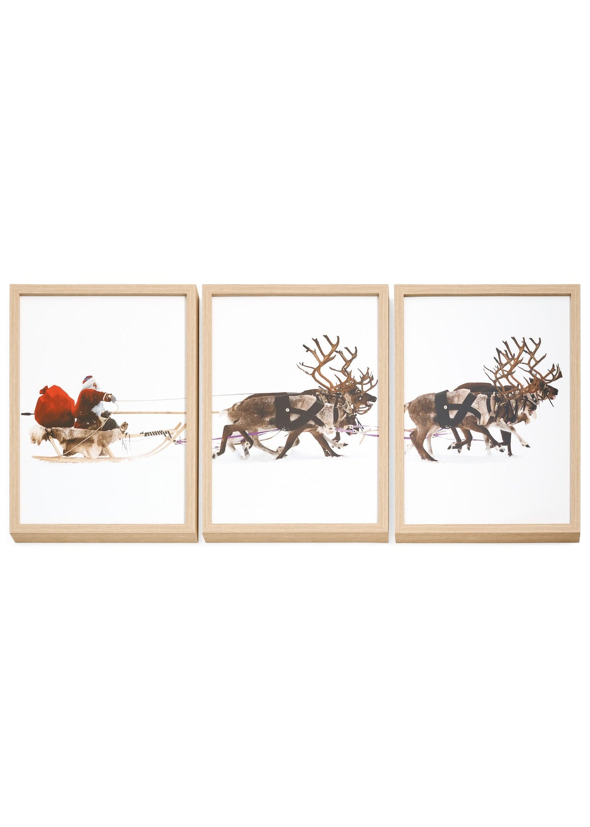 Christmas Santa Theme Canvas Art