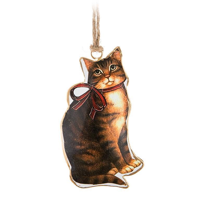 Festive Cat Ornaments