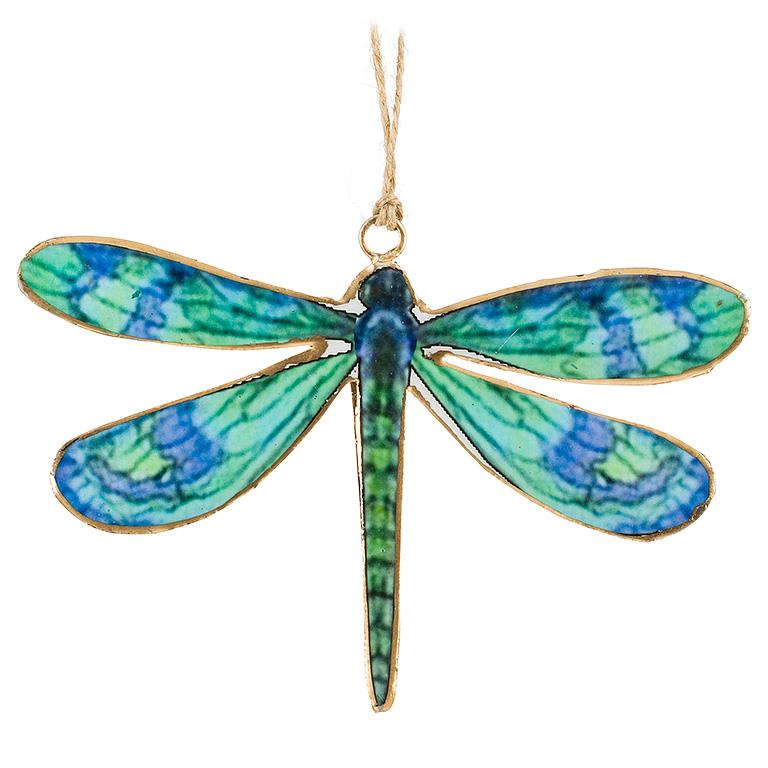 Dragonfly Metal Ornament