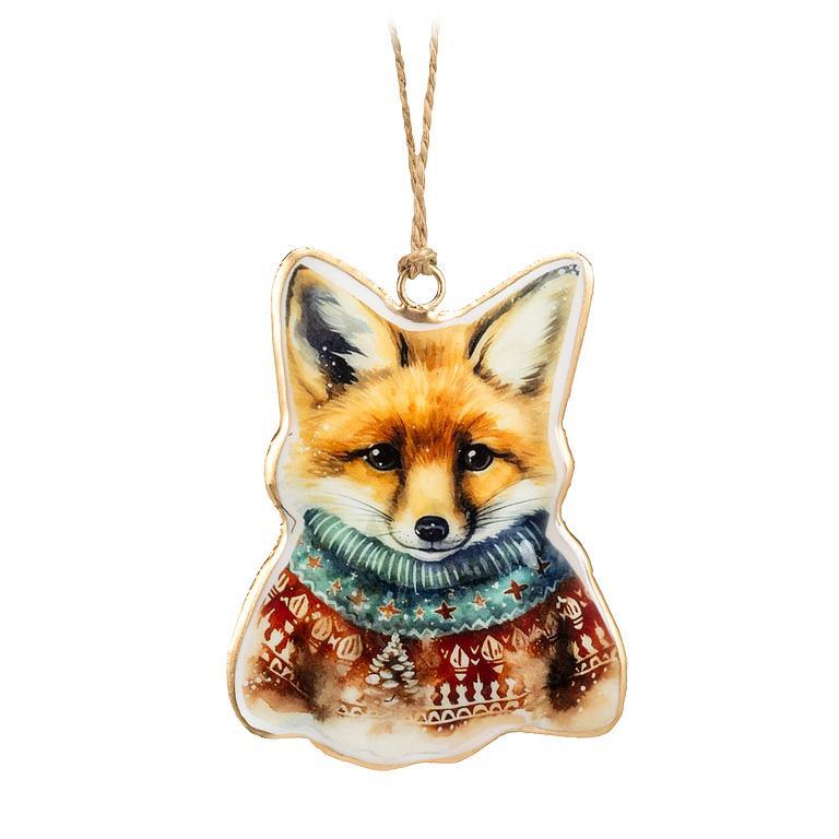 Festive Metal Ornament