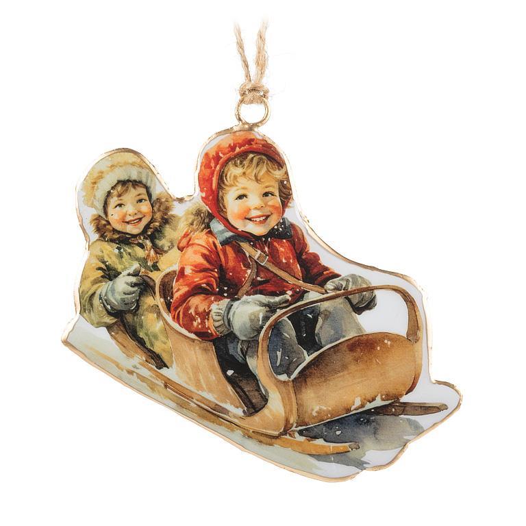 Festive Metal Ornament