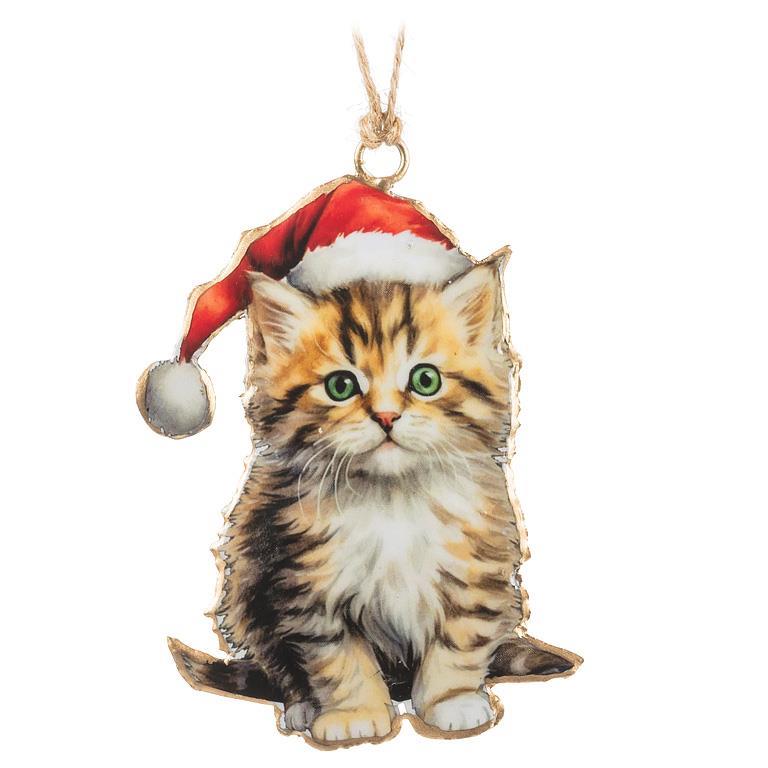 Festive Cat Ornaments