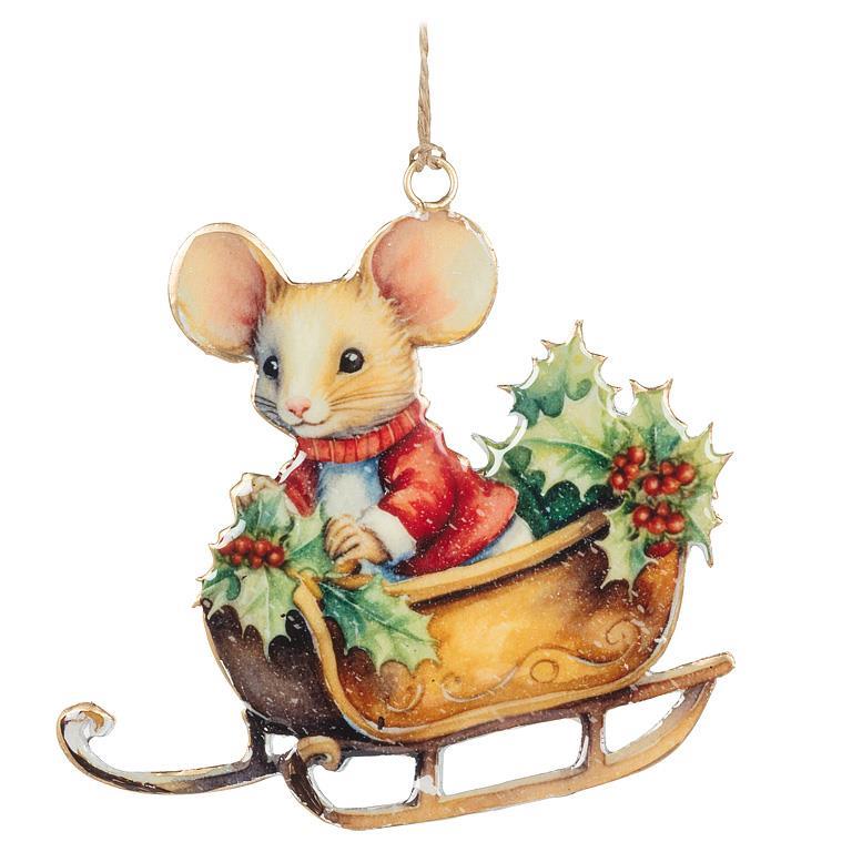 Festive Metal Ornament