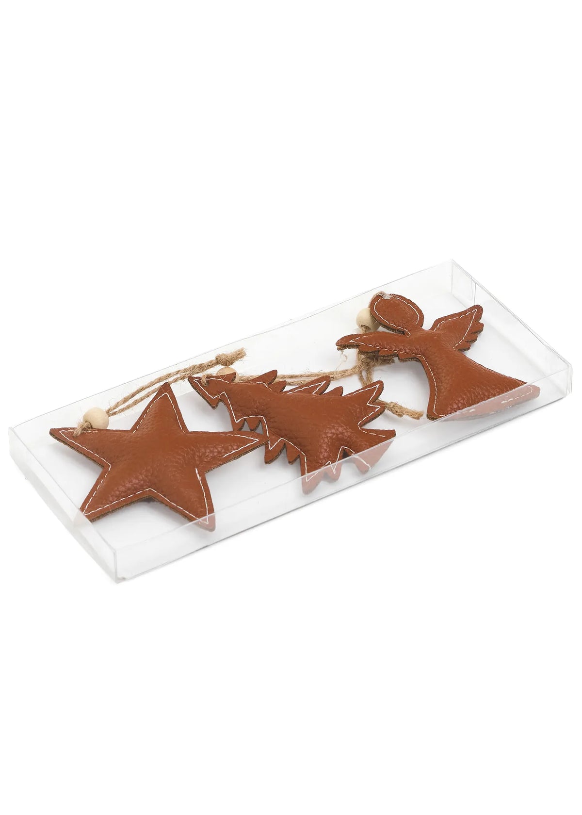 Faux Leather Christmas Decoration Collection